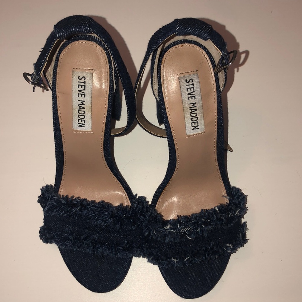 Steve Madden chunk heels